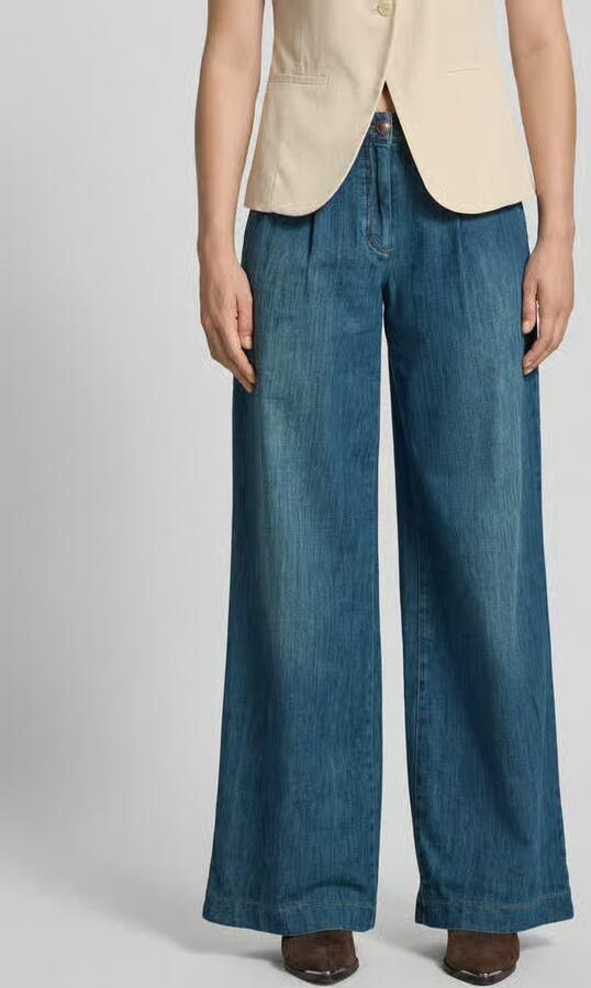 LUISA CERANO Wide leg jeans in used-look - Foto 2
