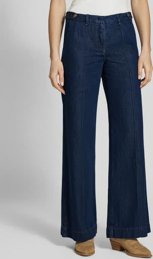 LUISA CERANO wide leg jeans met lyocell-aandeel - Foto 3