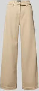 LUISA CERANO Wide leg jeans met steekzakken
