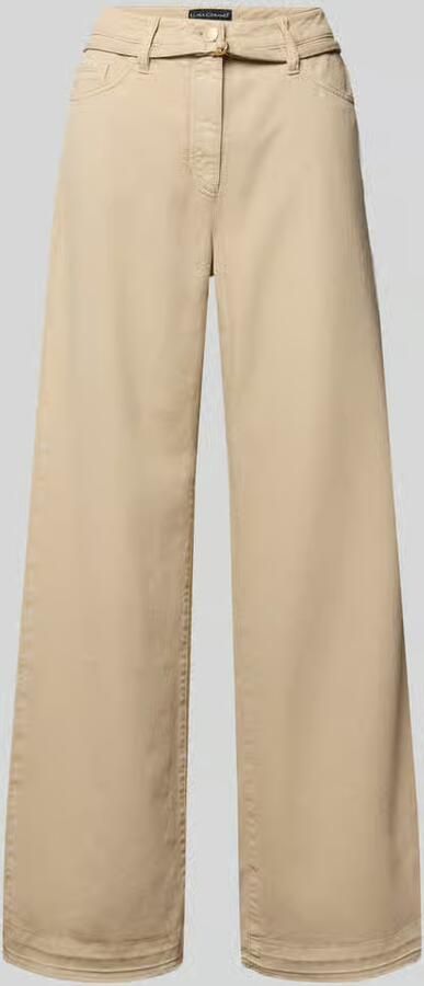 LUISA CERANO Wide leg jeans met steekzakken - Foto 2