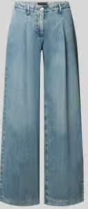 LUISA CERANO Wide leg jeans met steekzakken