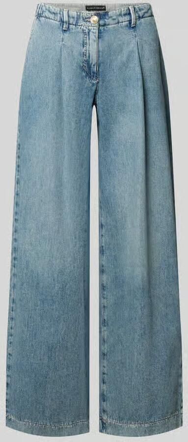 LUISA CERANO Wide leg jeans met steekzakken - Foto 2