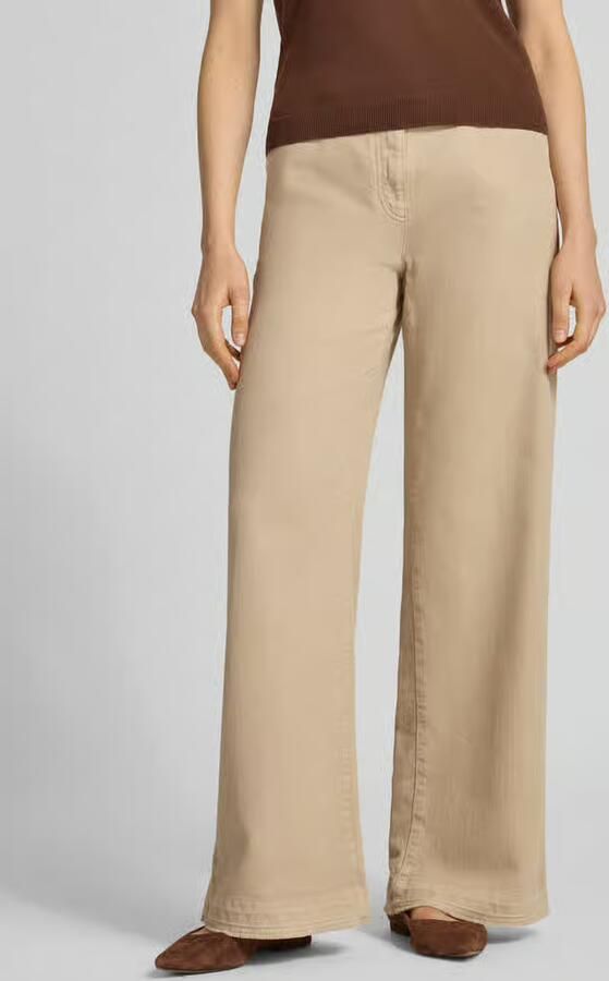 LUISA CERANO Wide leg jeans met steekzakken - Foto 2
