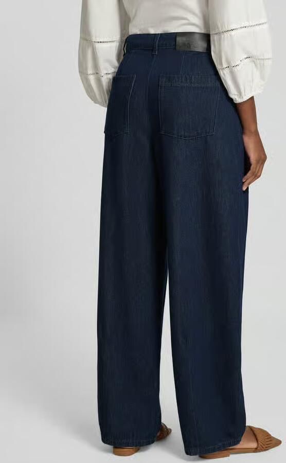 LUISA CERANO Wide leg jeans met steekzakken - Foto 3