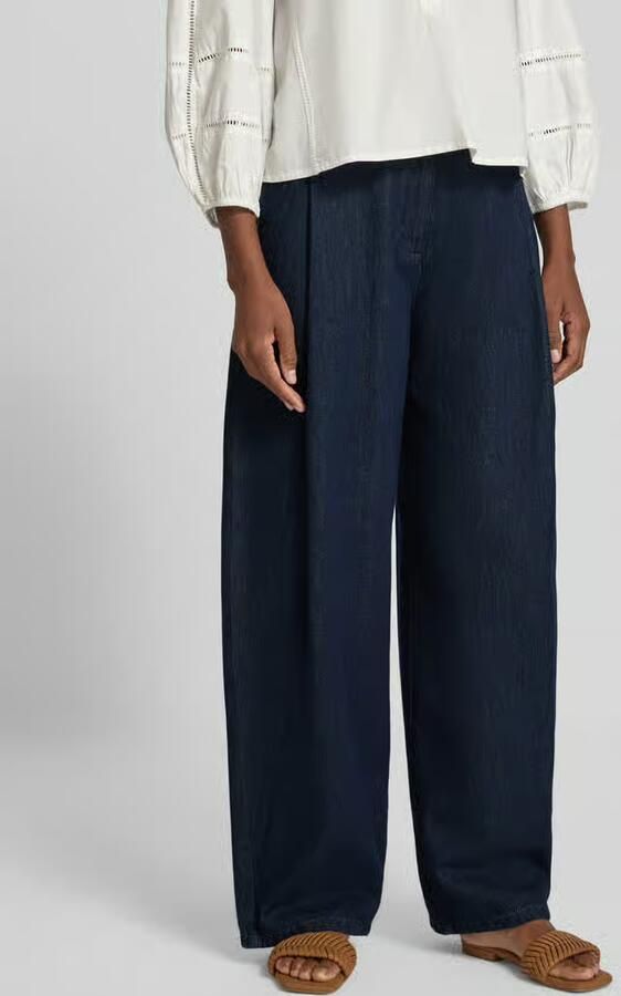 LUISA CERANO Wide leg jeans met steekzakken - Foto 2