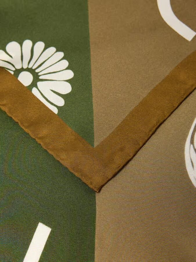 LUISA CERANO Zijden sjaal van pure zijde