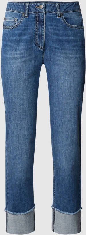 LUISA CERANO Straight fit jeans met stretch