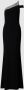 Luxuar Avondjurk met one shoulder-glitterbandjes - Thumbnail 1