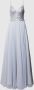 Luxuar Avondjurk van tule en chiffon - Thumbnail 2