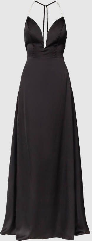 Luxuar Avondjurk met strass-steentjes