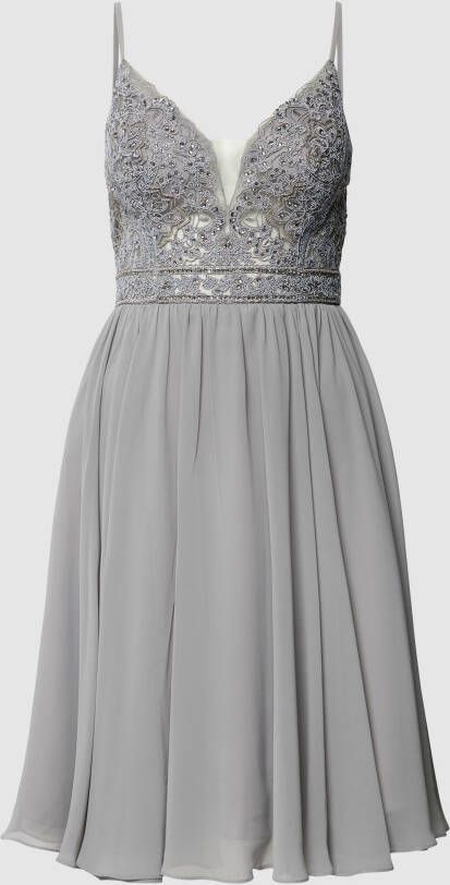 LUXUAR FASHION Cocktailjurk met pailletten