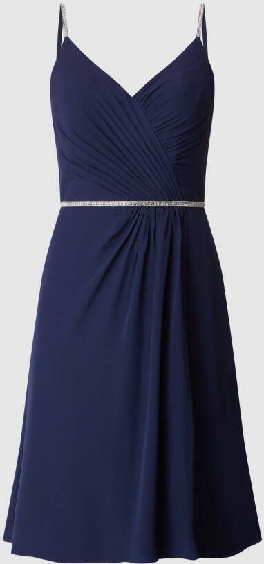 Luxuar Cocktailjurk met strass-steentjes