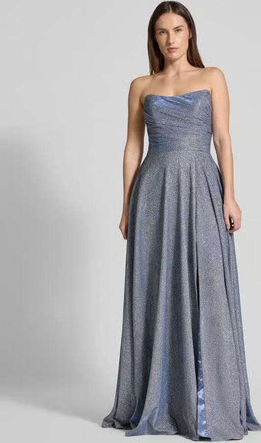 Luxuar Regular fit avondjurk in glitterlook - Foto 3