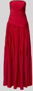 LUXUAR FASHION Avondjurk in laagjeslook