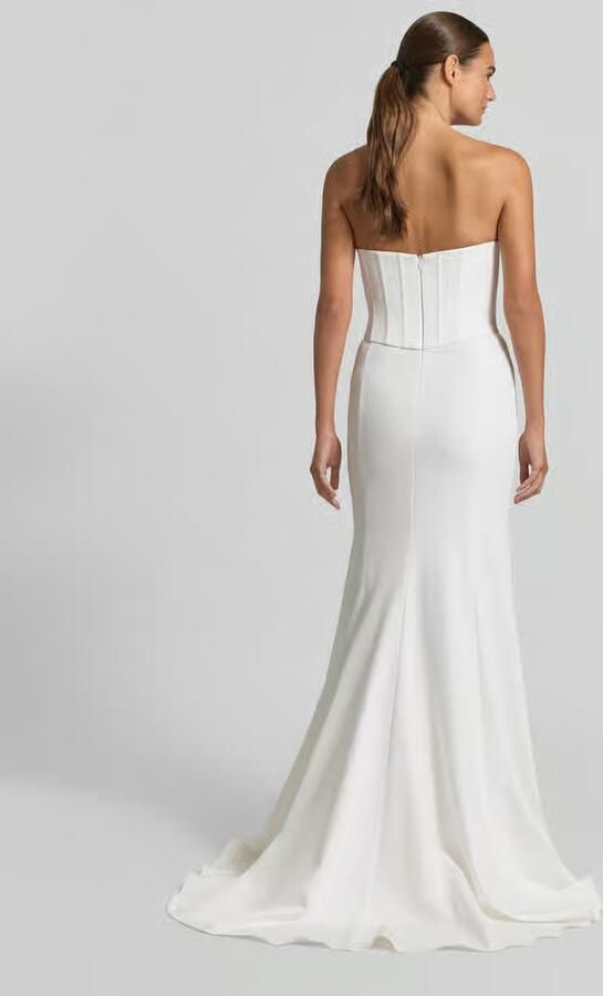 LUXUAR FASHION Avondjurk in off-shoulder-look - Foto 3
