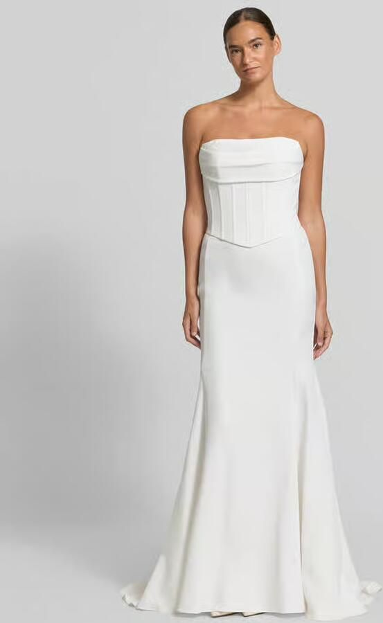 LUXUAR FASHION Avondjurk in off-shoulder-look - Foto 2