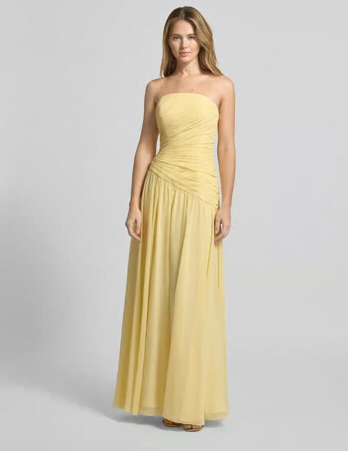 LUXUAR FASHION Avondjurk in plooidetails look - Foto 2