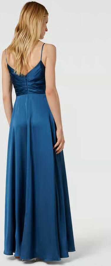 LUXUAR FASHION Avondjurk in wikkellook