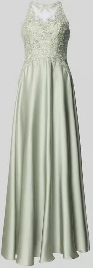 LUXUAR FASHION Avondjurk met bloemrijke stitching - Foto 2