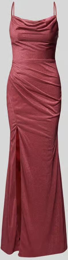 LUXUAR FASHION Avondjurk met cascadehals - Foto 2
