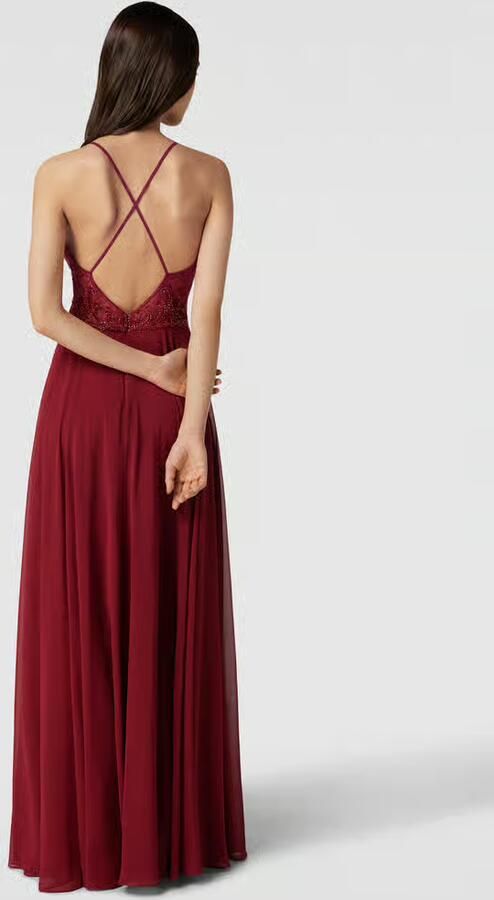 LUXUAR FASHION Avondjurk met gebloemd kant - Foto 3