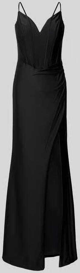 LUXUAR FASHION Avondjurk met hartvormige hals - Foto 2