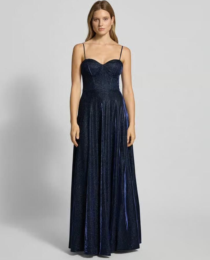 LUXUAR FASHION Avondjurk met hartvormige hals - Foto 2