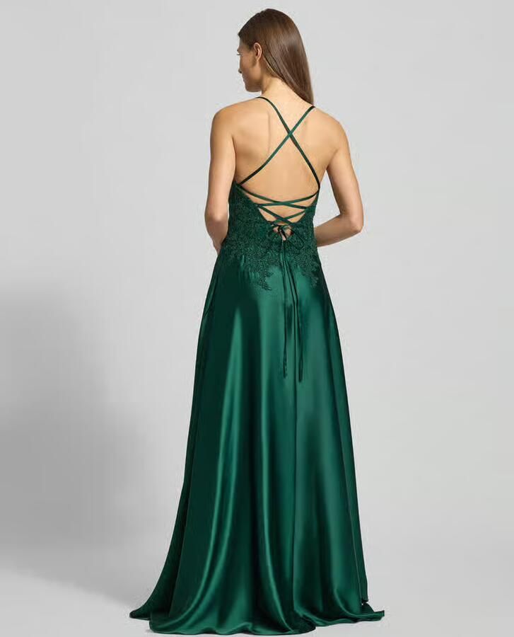 LUXUAR FASHION Avondjurk met hartvormige hals - Foto 2