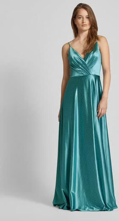 LUXUAR FASHION Avondjurk met hartvormige hals - Foto 2