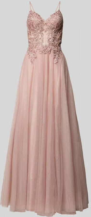 LUXUAR FASHION Avondjurk met kant - Foto 2