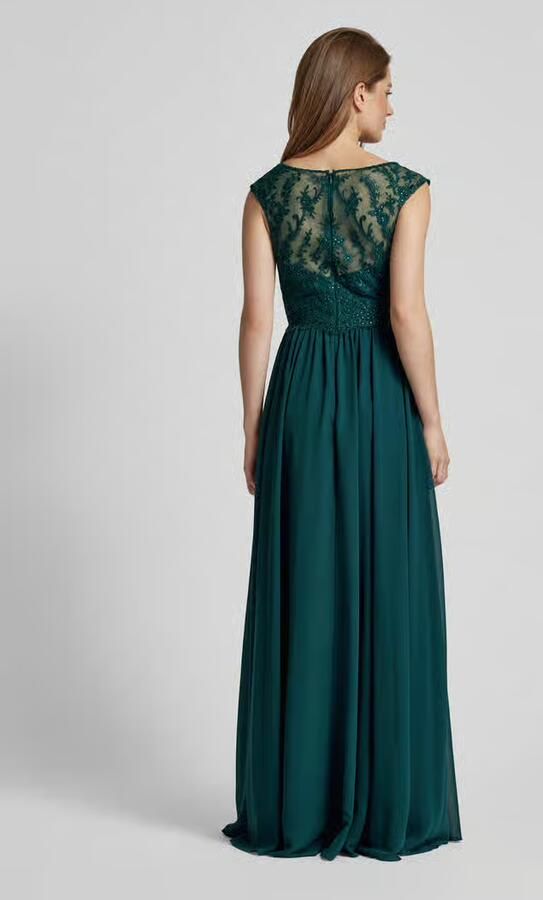 LUXUAR FASHION Avondjurk met kant - Foto 2