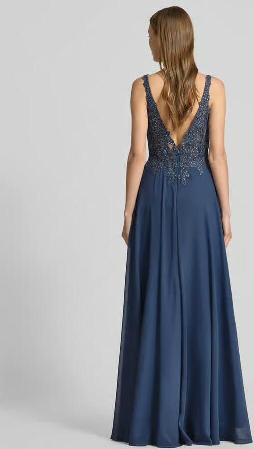 LUXUAR FASHION Avondjurk met kant - Foto 2