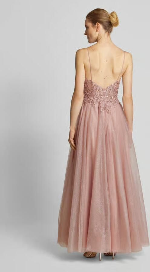 LUXUAR FASHION Avondjurk met kant - Foto 2