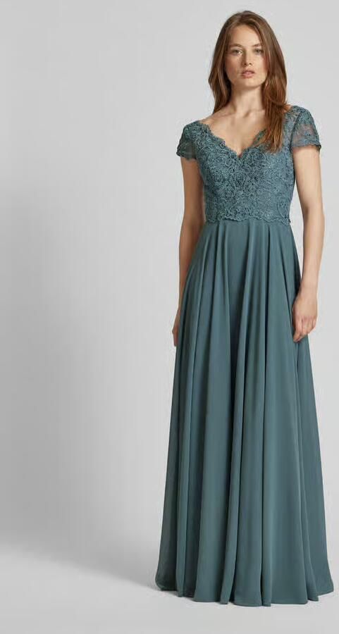 LUXUAR FASHION Avondjurk met kant - Foto 3