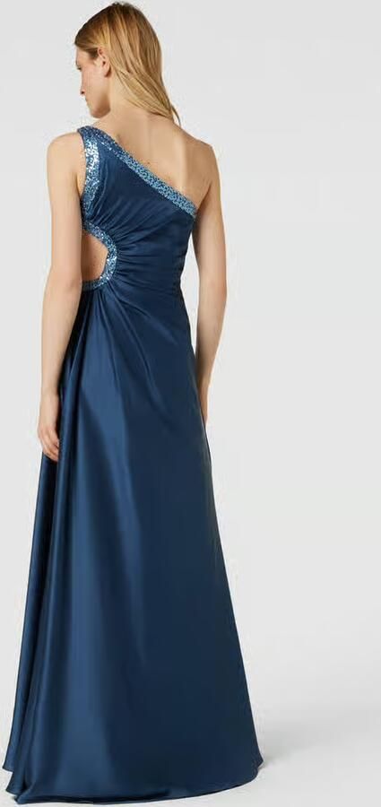 Luxuar Avondjurk met one shoulder-band - Foto 4