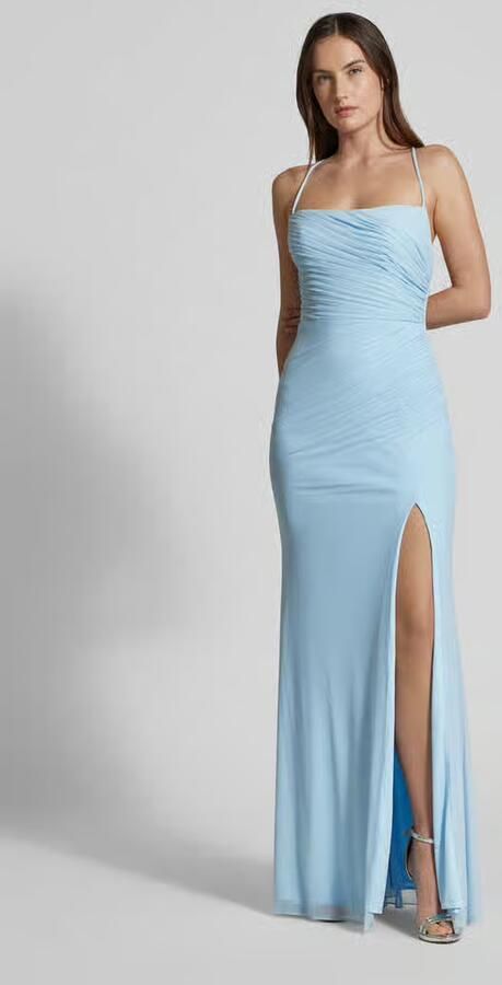 LUXUAR FASHION Avondjurk met loopsplit - Foto 4
