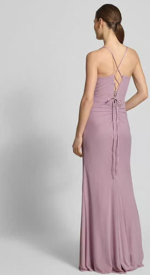 LUXUAR FASHION Avondjurk met loopsplit