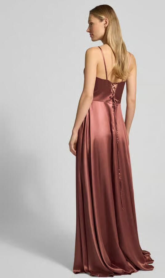 LUXUAR FASHION Avondjurk met loopsplit - Foto 4
