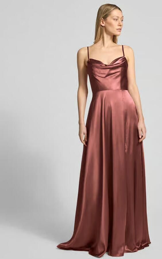 LUXUAR FASHION Avondjurk met loopsplit - Foto 3