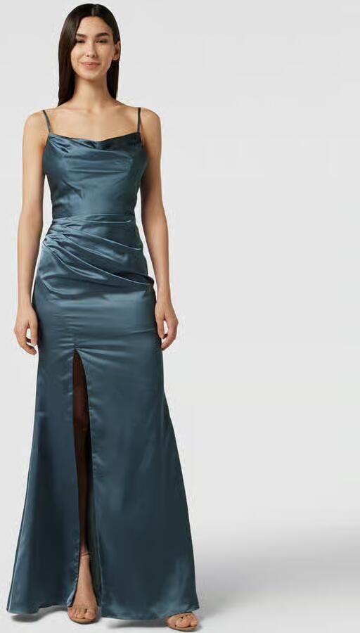 LUXUAR FASHION Avondjurk met loopsplit - Foto 2