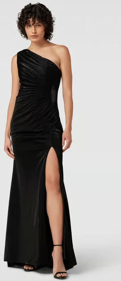 LUXUAR FASHION Avondjurk met one shoulder-band - Foto 4