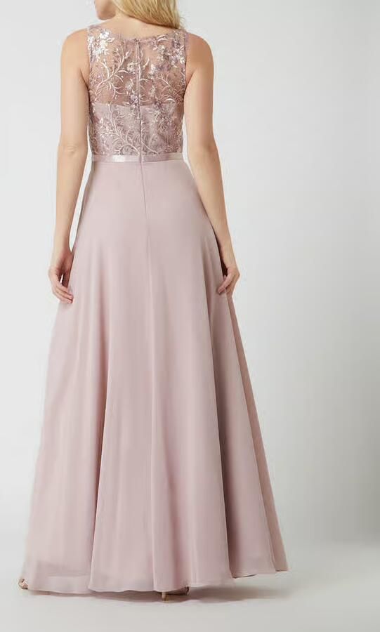 LUXUAR FASHION Avondjurk met pailletten - Foto 4