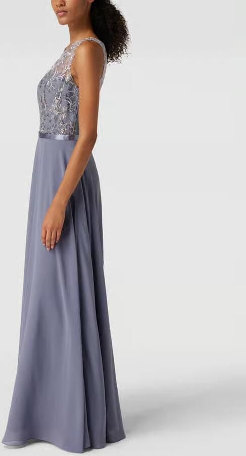 LUXUAR FASHION Avondjurk met pailletten - Foto 3