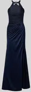 LUXUAR FASHION avondjurk met plooien