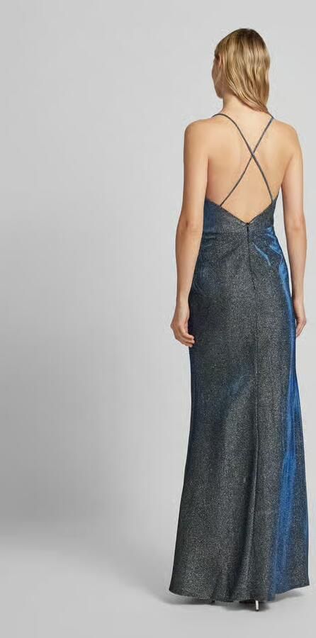 LUXUAR FASHION Avondjurk met plooien - Foto 3