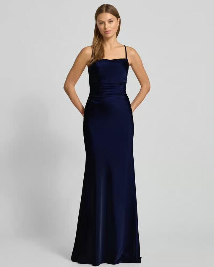 LUXUAR FASHION Avondjurk met plooien - Foto 2