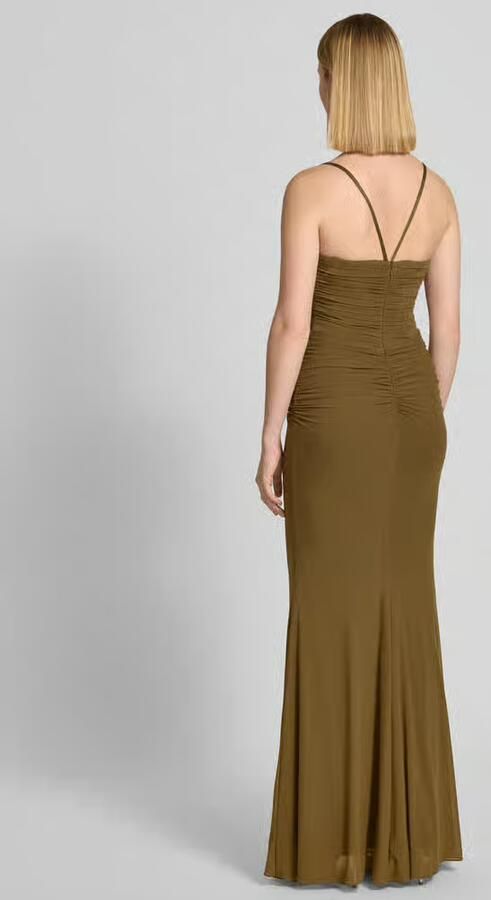 LUXUAR FASHION Avondjurk met plooien