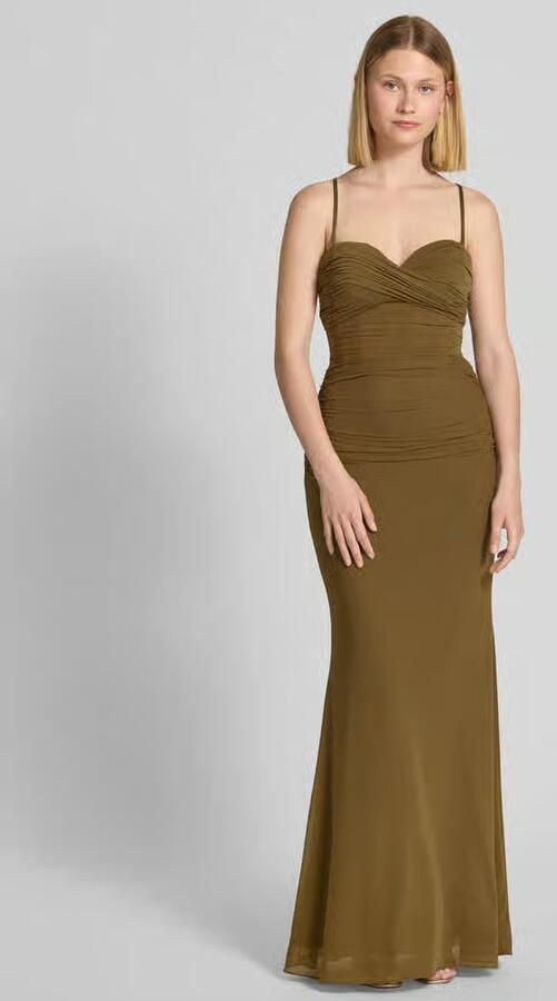 LUXUAR FASHION Avondjurk met plooien - Foto 2