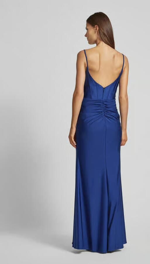 LUXUAR FASHION Avondjurk met hartvormige hals - Foto 5
