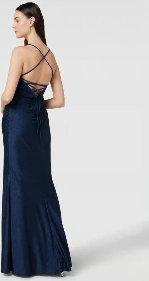 LUXUAR FASHION Avondjurk met hartvormige hals - Foto 2